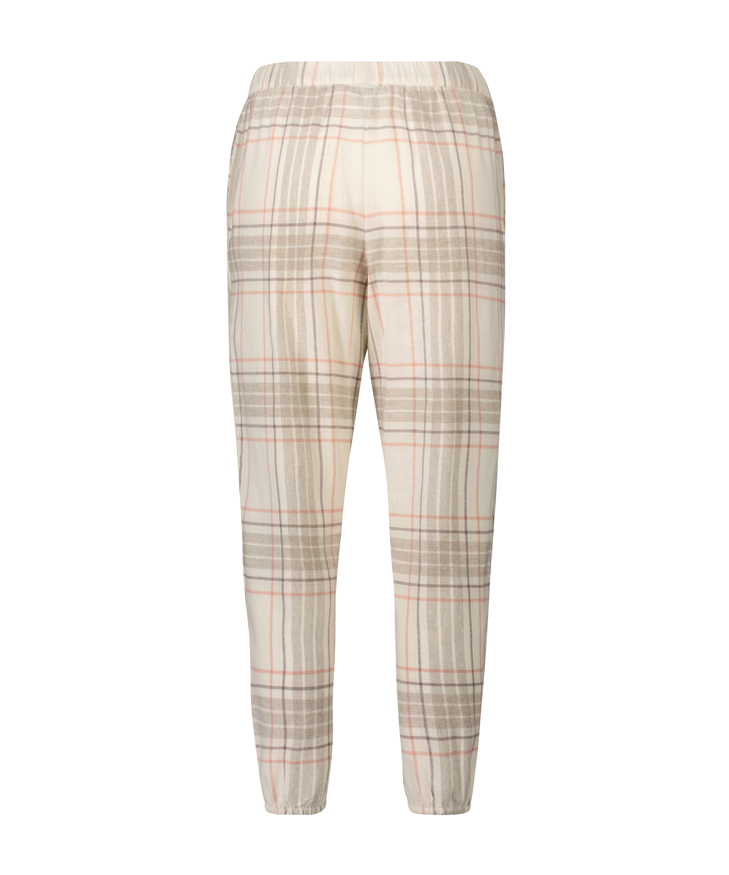 Tall Pantalón de pijama Twill Check, Gris, main