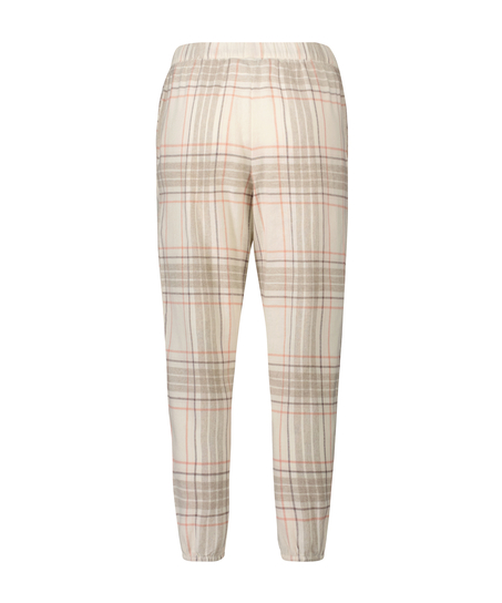 Tall Pantalón de pijama Twill Check, Gris