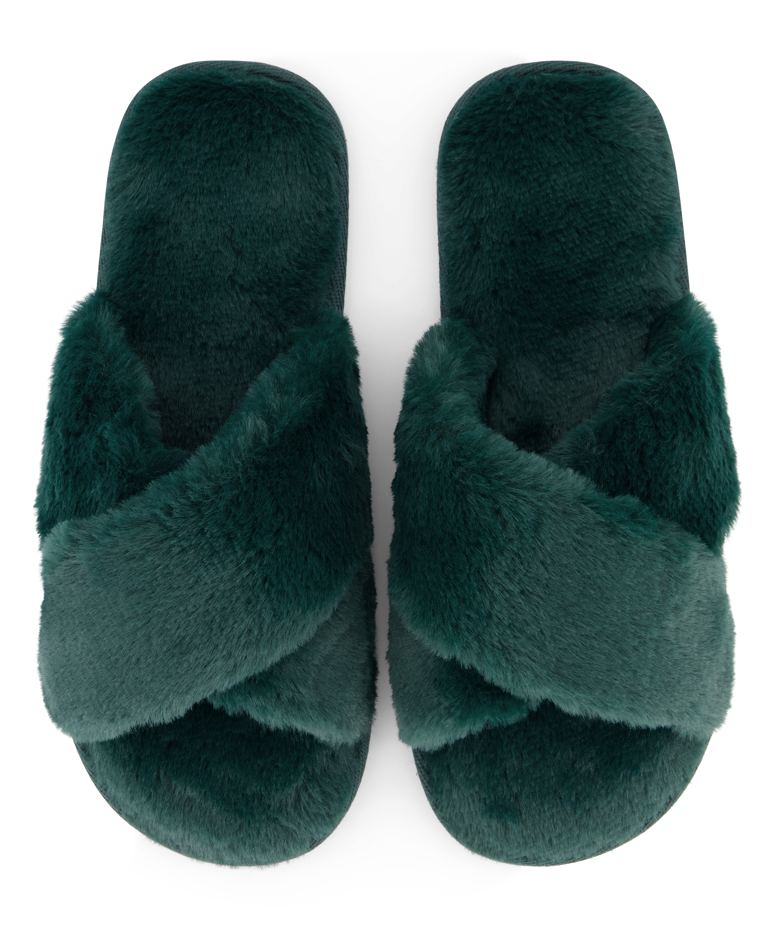 Pantuflas Lia, Verde, main