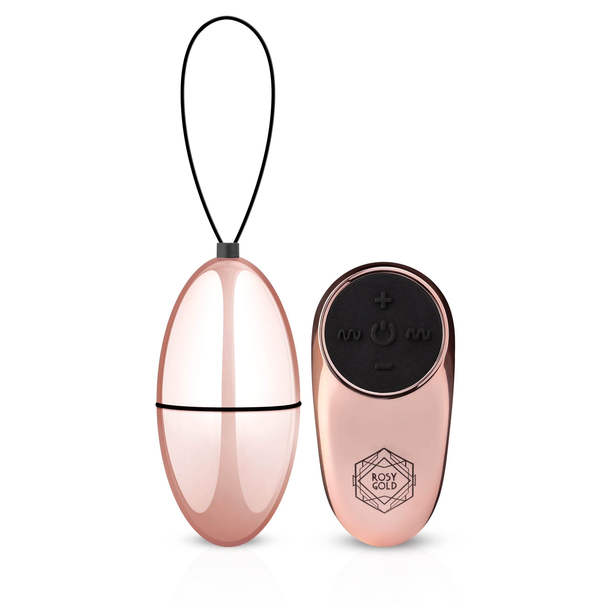 Huevo Vibrador Oro Rosa con Mando a Distancia