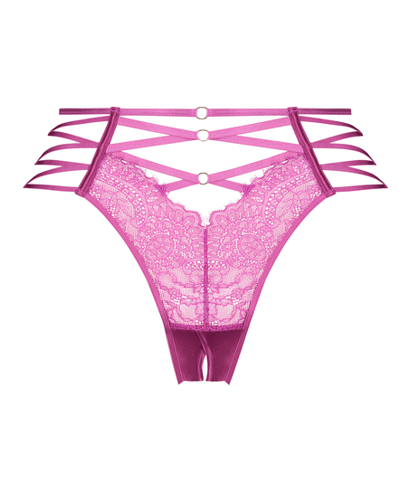 Brasileña de entrepierna abierta Monet, Morado