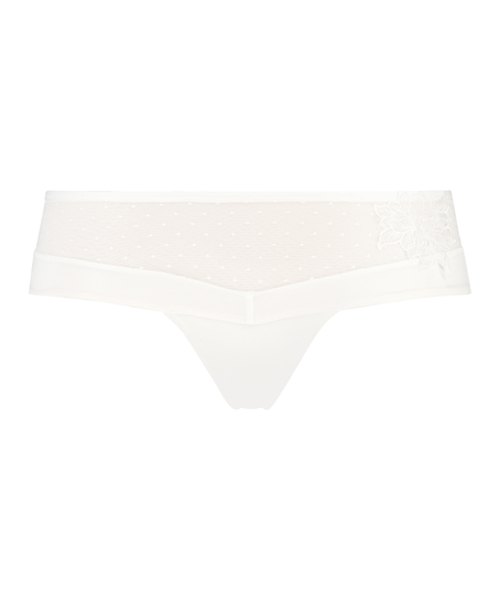 Tanga b&oacute;xer Amelia, Blanco