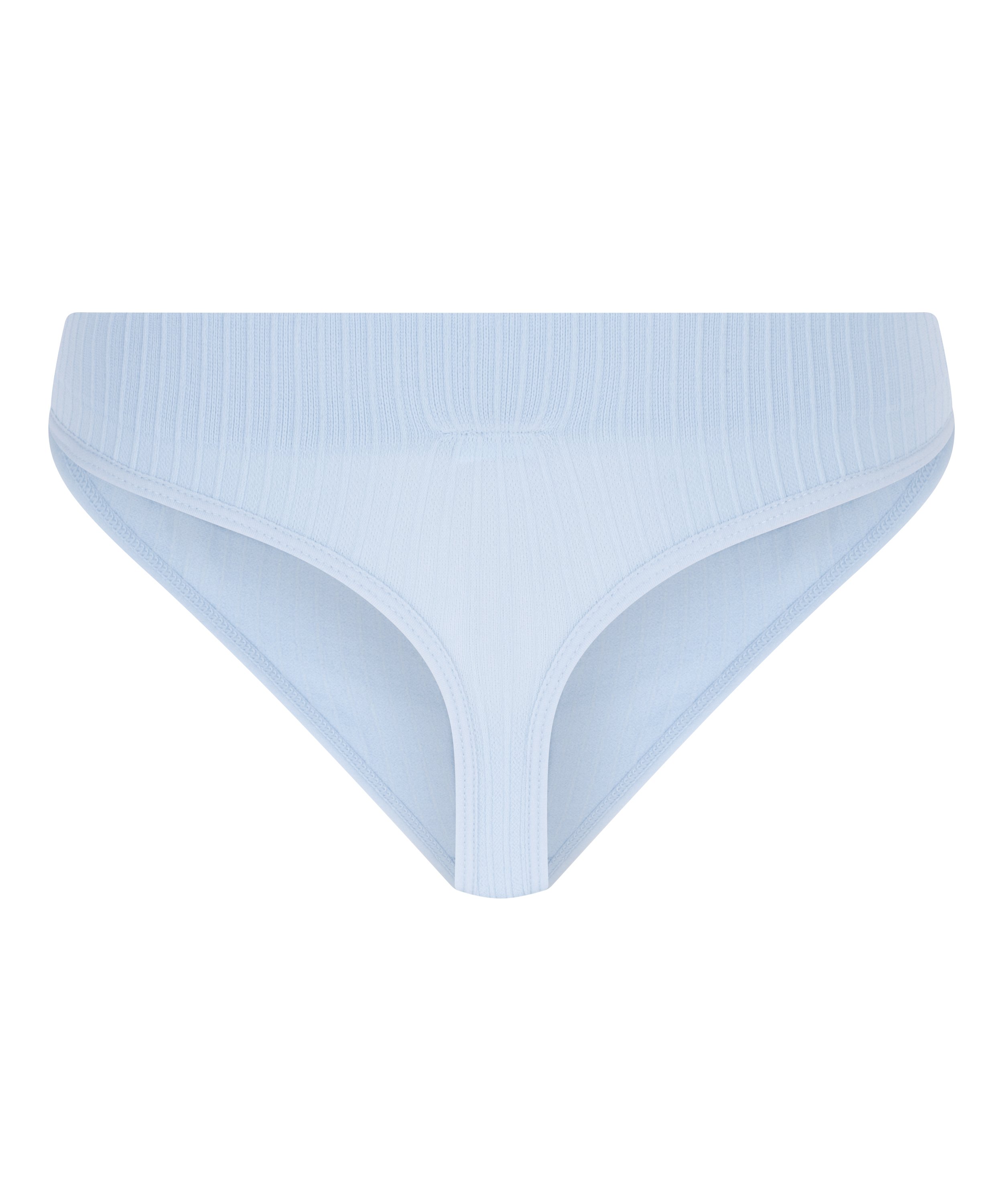 Tanga de tiro alto Dianne, Azul, main