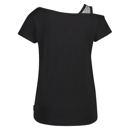 Top deportivo de manga corta HKMX Branded, Negro