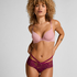 Tanga de hilo R Amanda Boxer, Morado