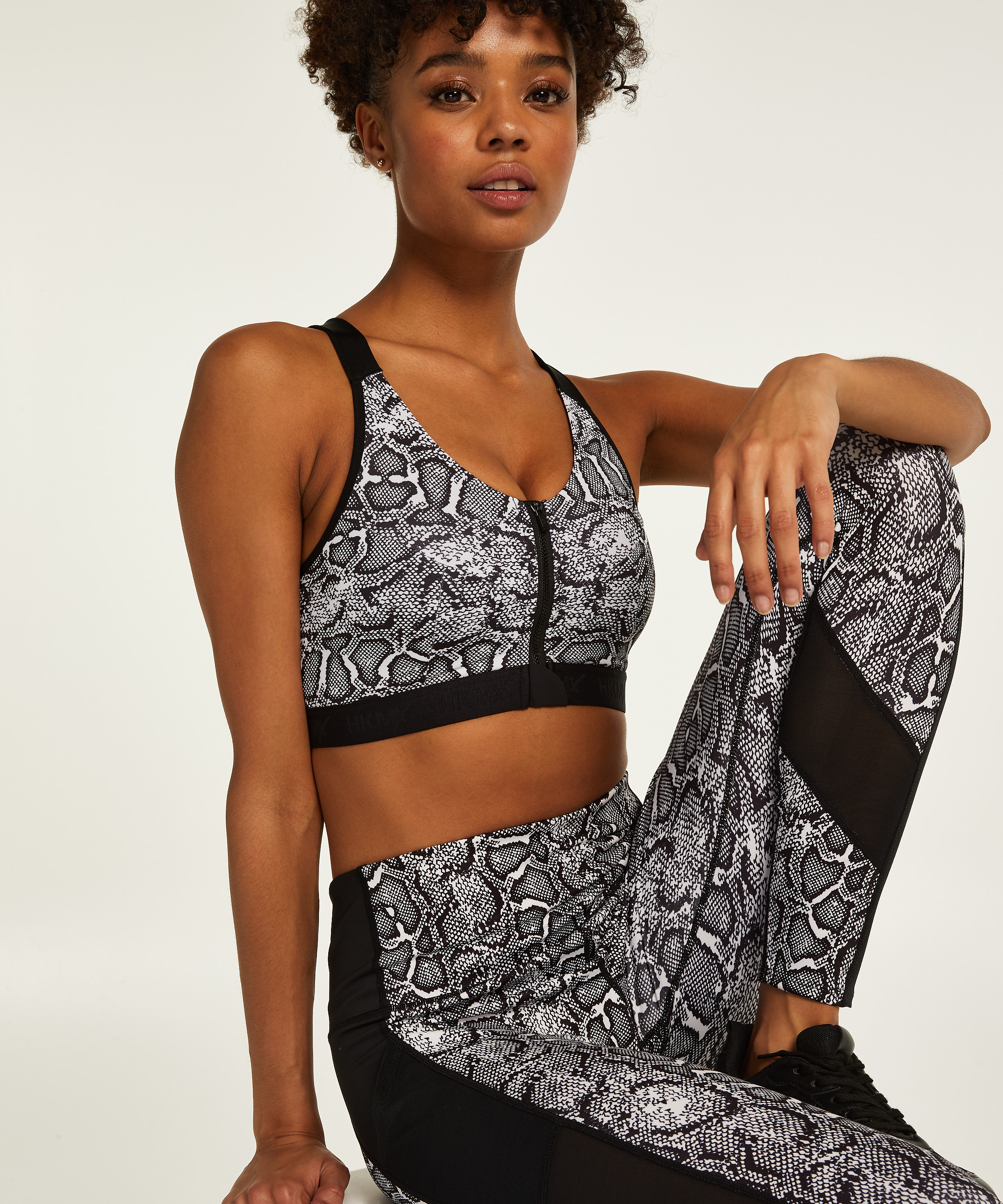 HKMX Sujetador deportivo The Pro Level 3, Blanco, main