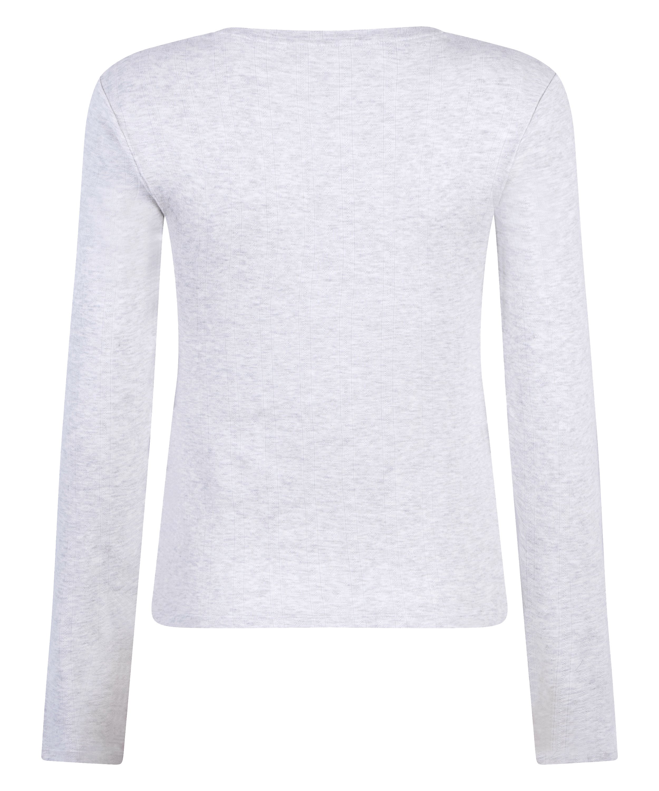 Top de pijama Pointelle, Gris, main