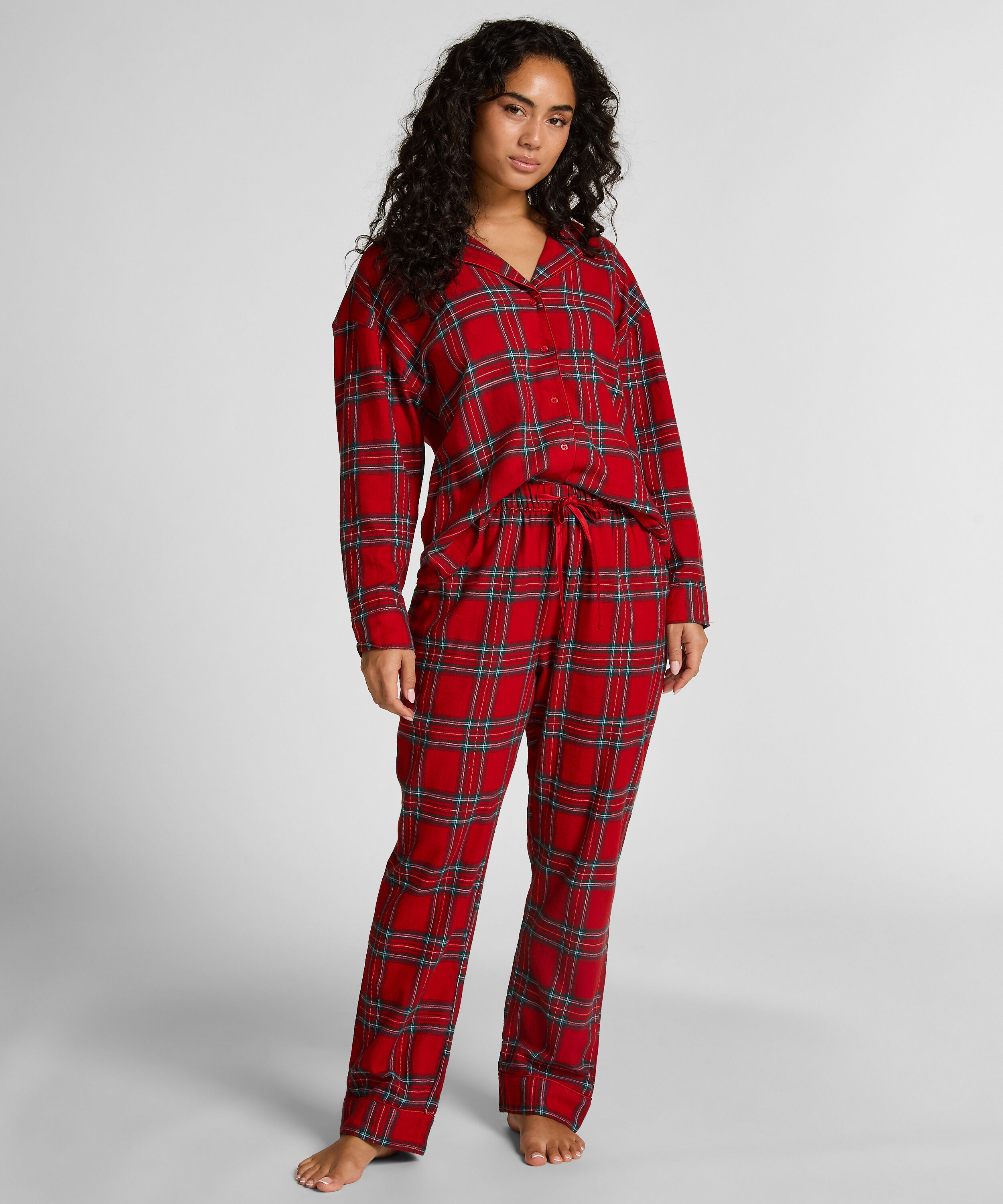 Pantalones de pijama de franela