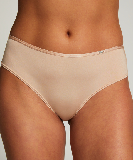 2 pares de braguitas brasileñas Angie, Beige