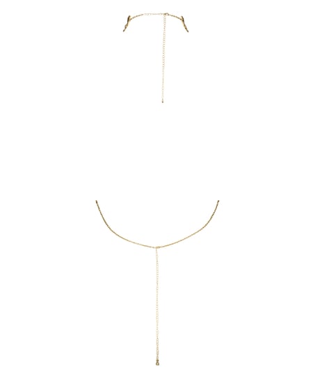 Bodi de arnés y cadenas, Amarillo