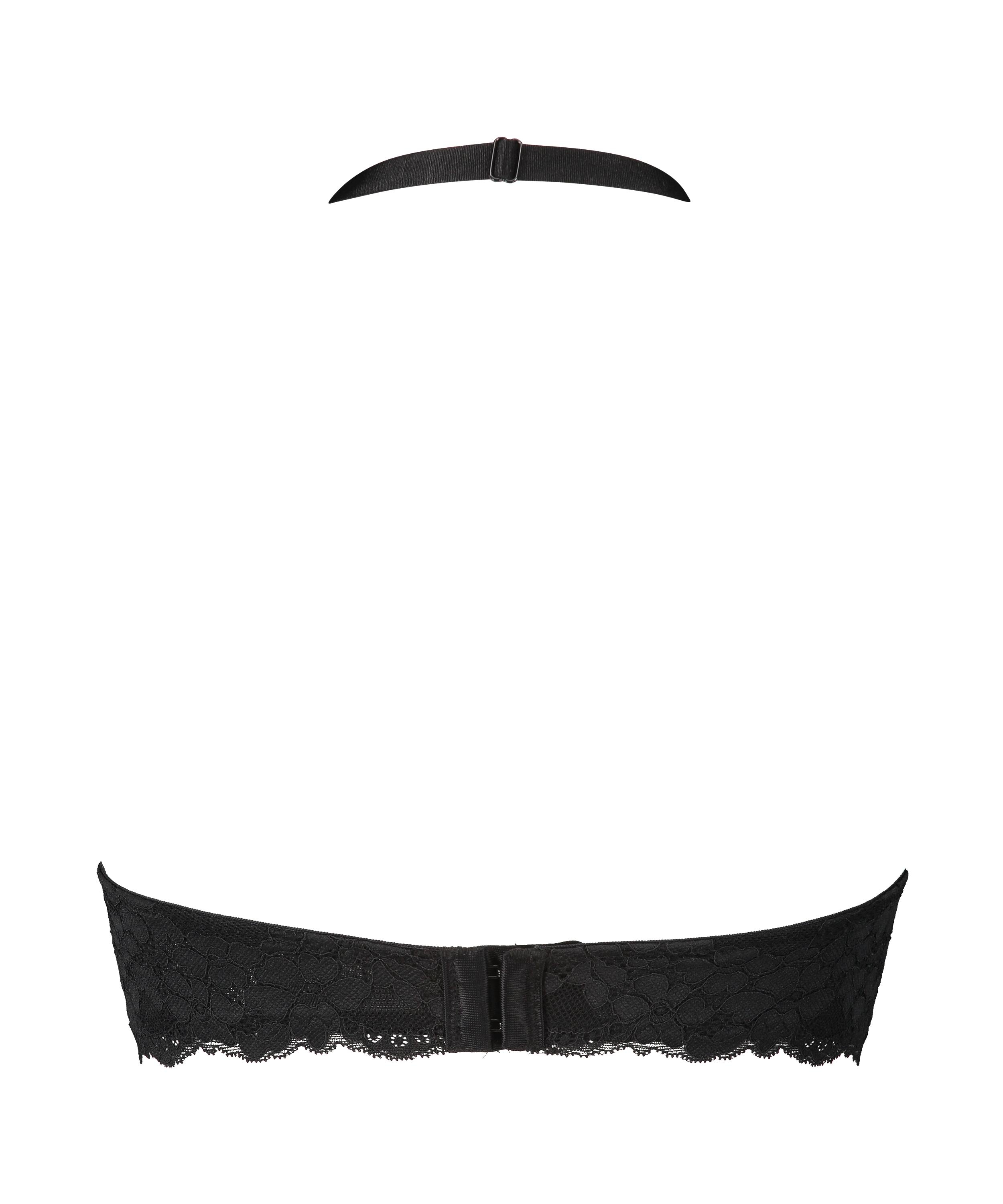 Bralette halter preformado Rosalyn, Negro, main
