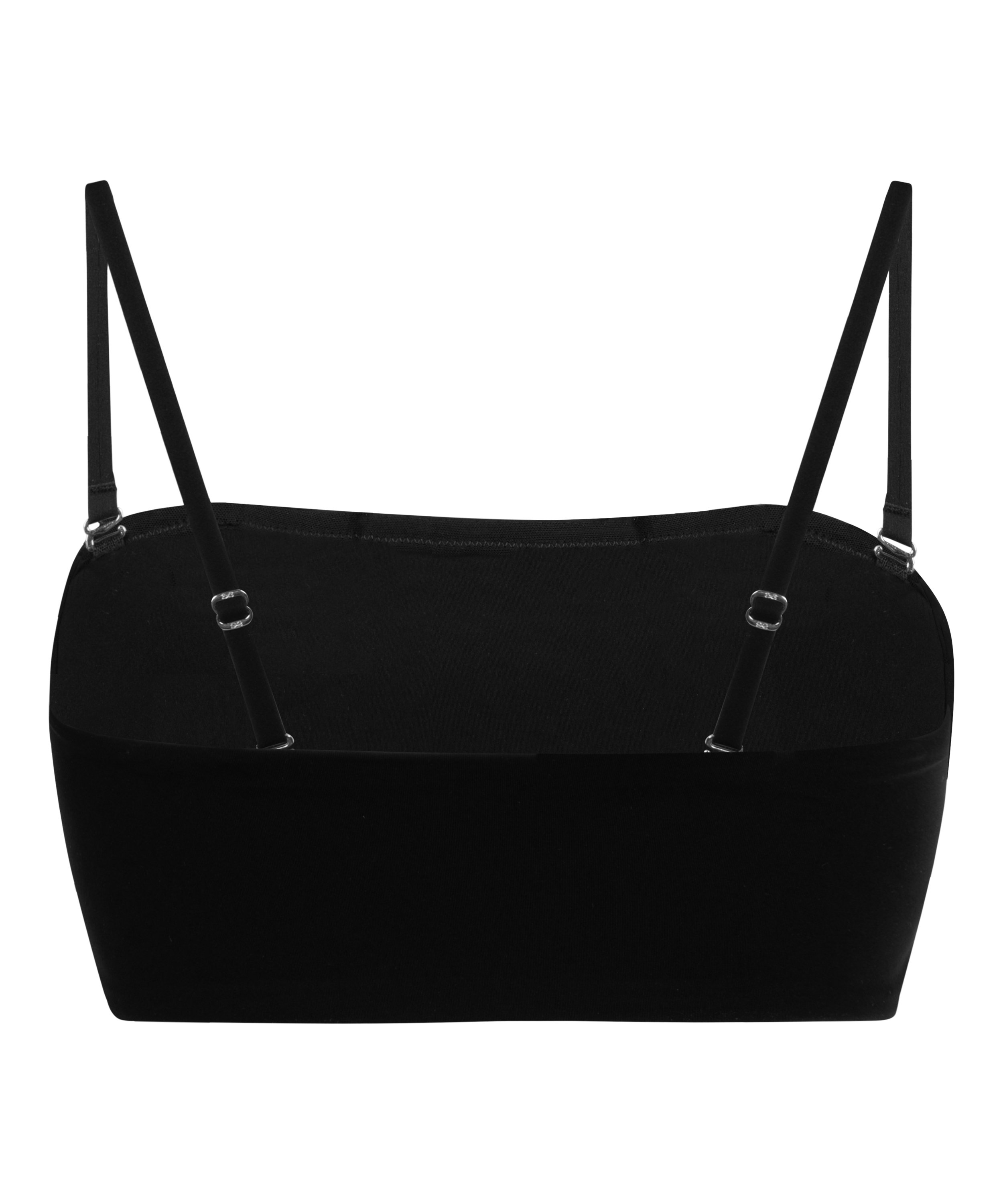 Bandeau Bralette Smooth, Negro, main