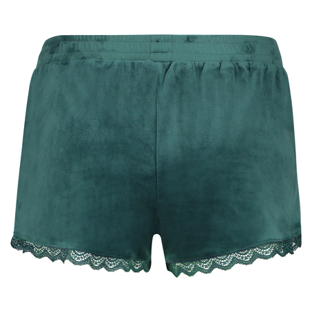 Pantal&oacute;n corto Velours Lace, Verde