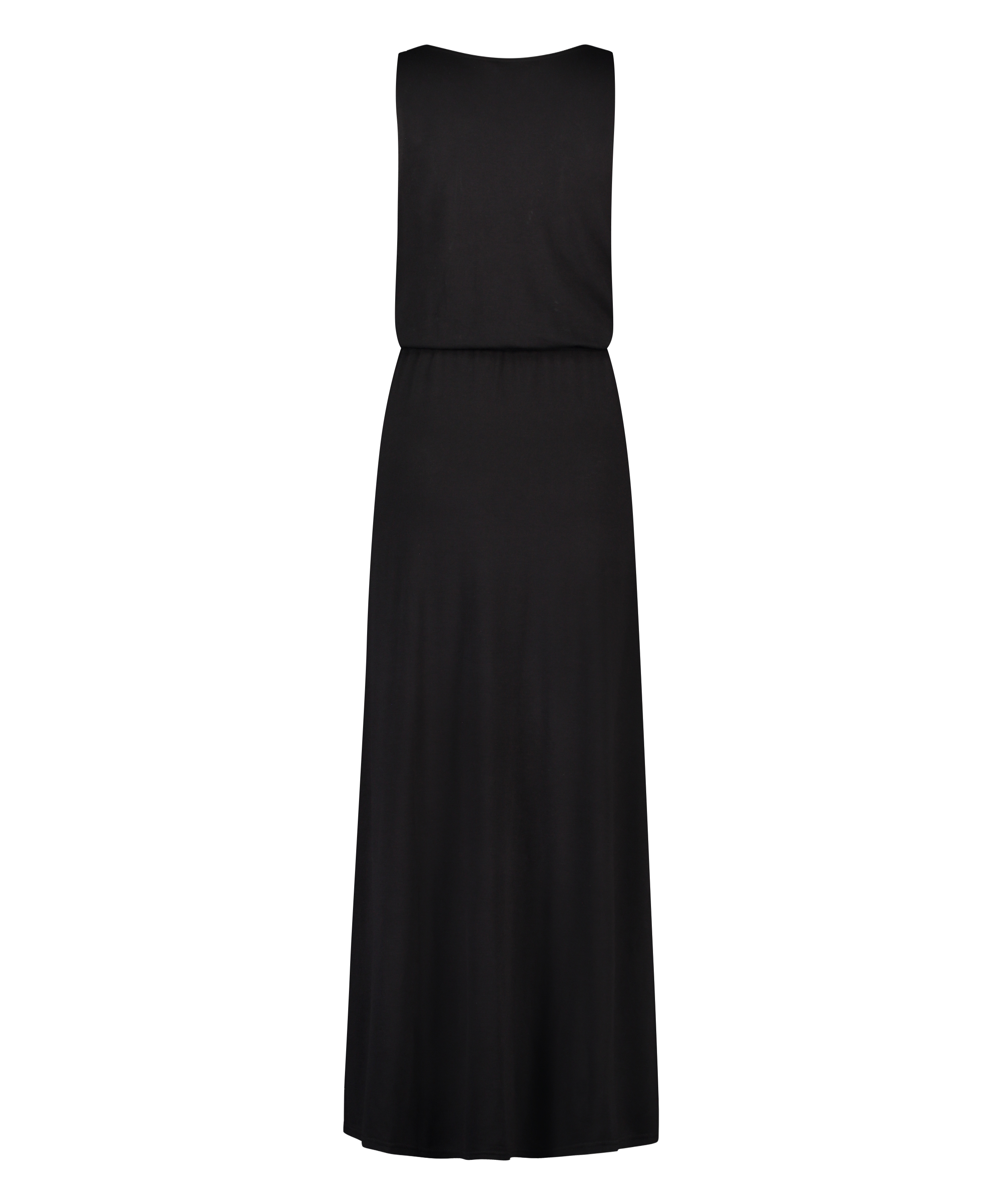 Vestido de playa de Jersey, Negro, main