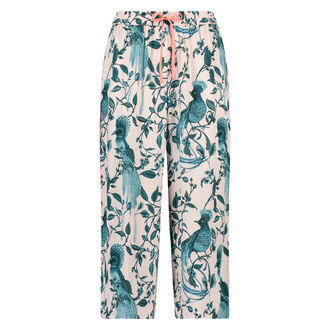 Pantal&oacute;n de pijama Capri tejido, Rosa