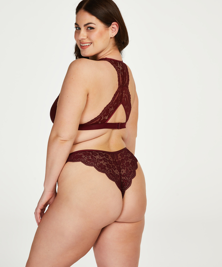 Braguita brasileña de pierna alta, Rojo