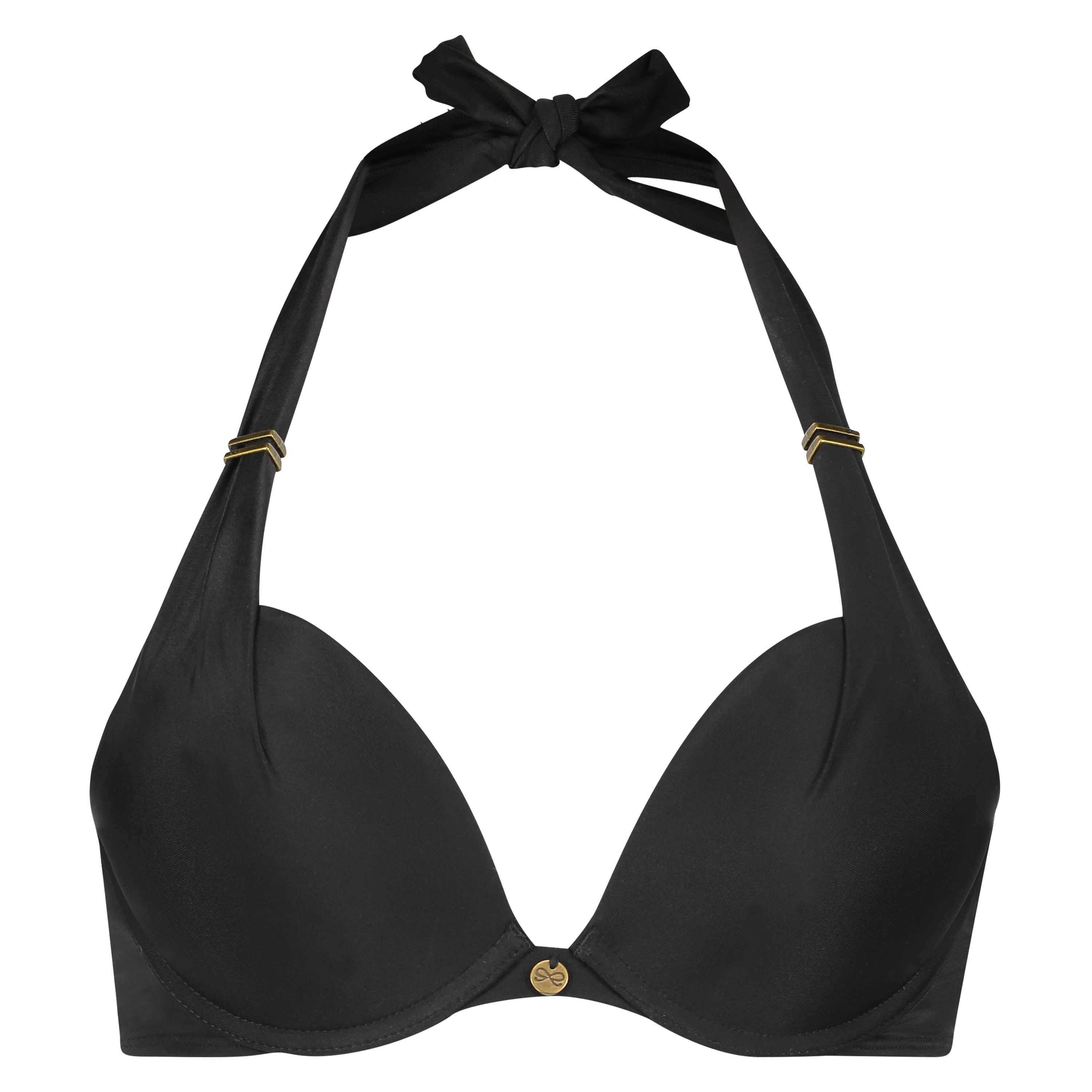 Top de bikini push-up preformado Sunset Dream Copa A - E, Negro, main