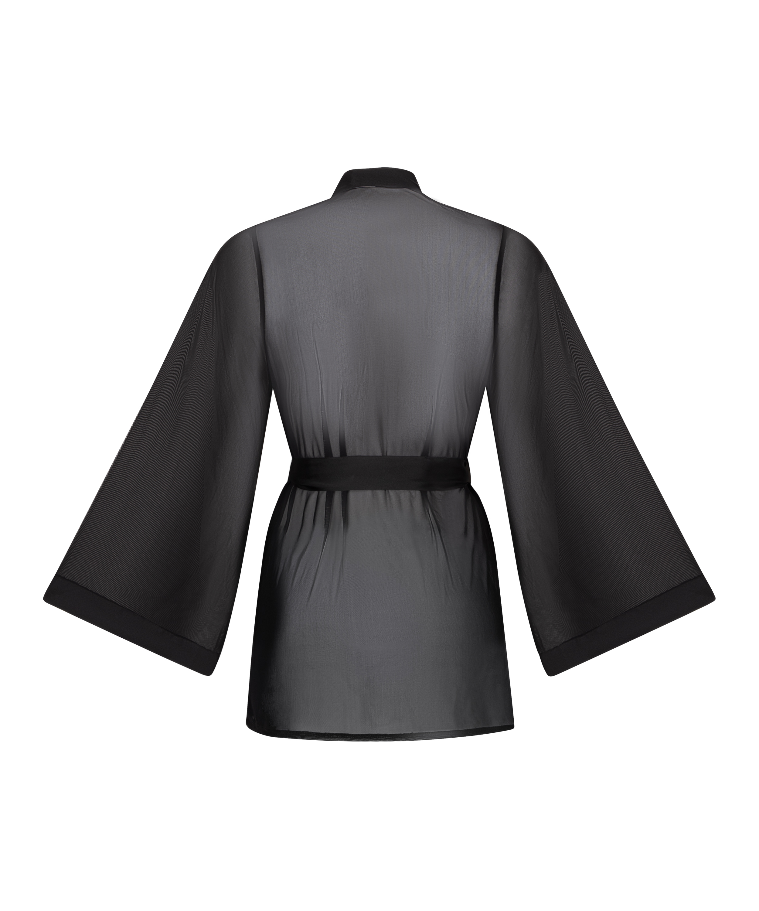 Kimono Maxime Tulle, Negro, main
