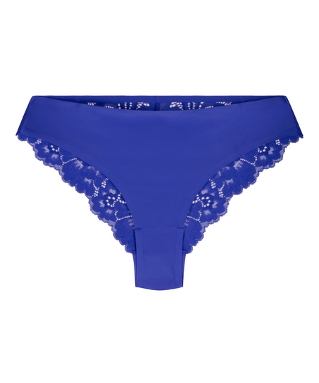 Brasileña Invisible Lace Back, Azul
