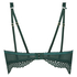 Sujetador push-up de aros preformado Ingrid, Verde