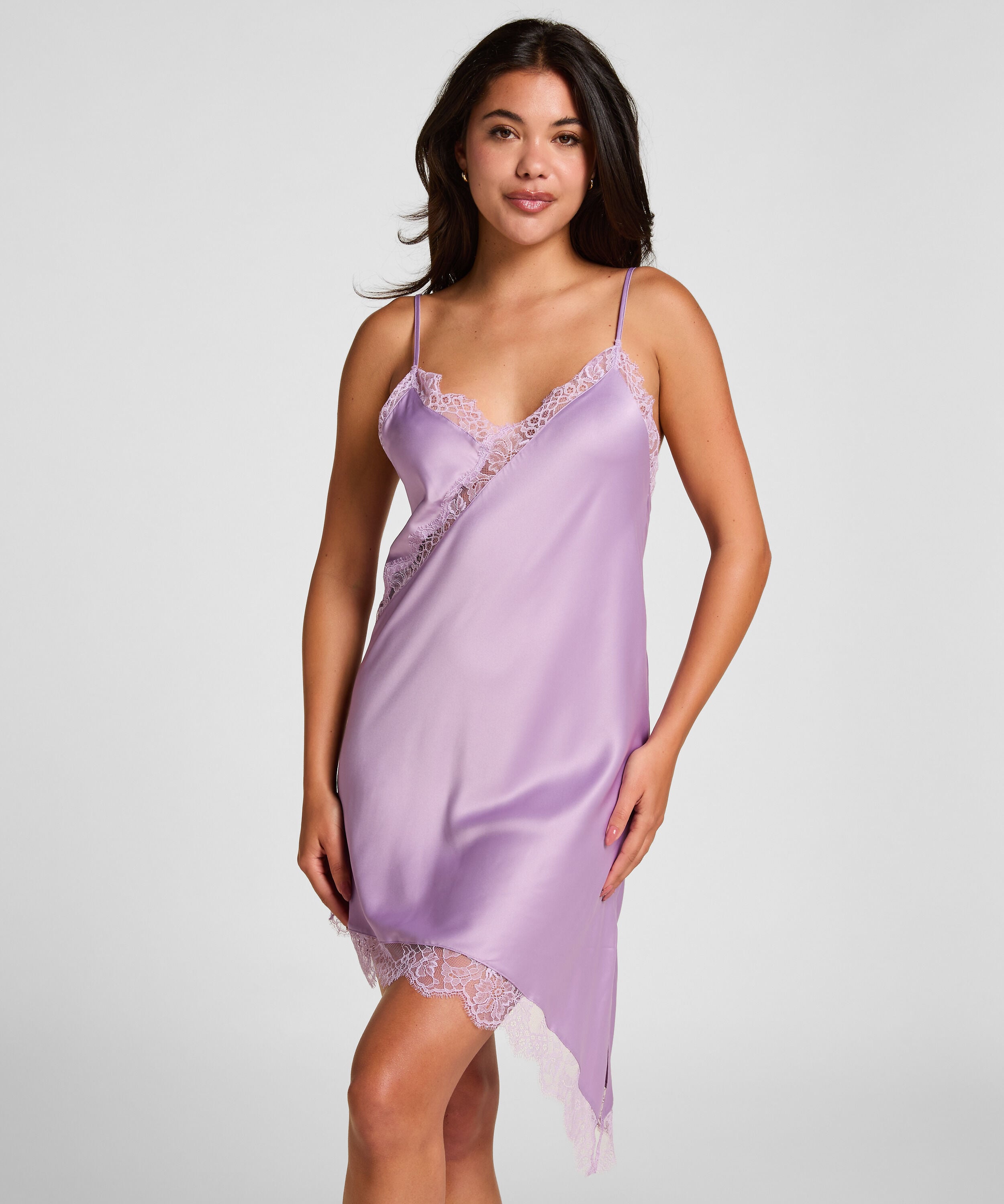 Slipdress Asymmetric, Morado