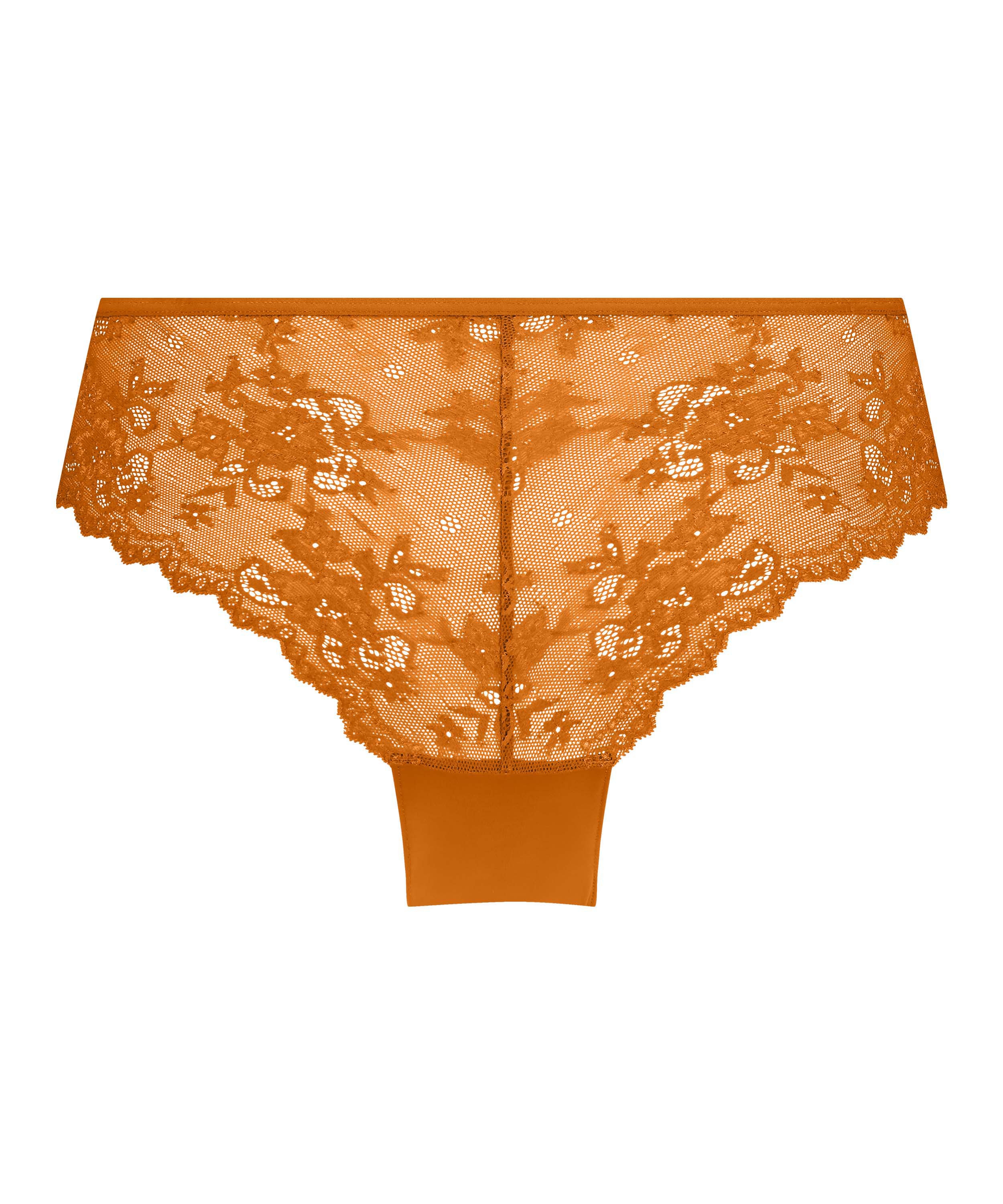 Brasileña Invisible Lace Back, Naranja, main