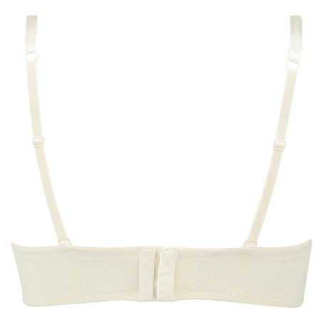 Sujetador de aros preformado Rose strapless, Blanco
