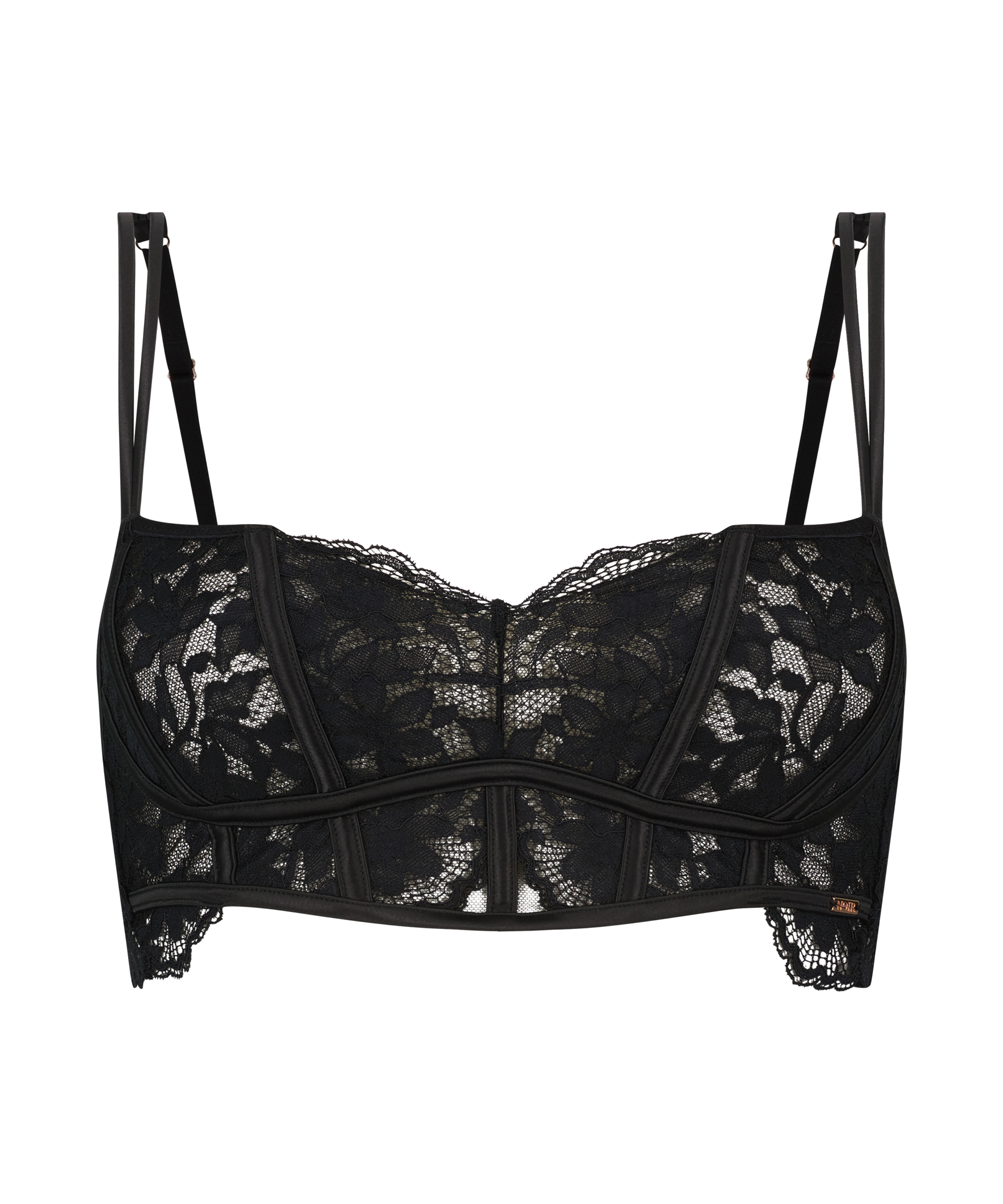 Bralette Kea, Negro, main