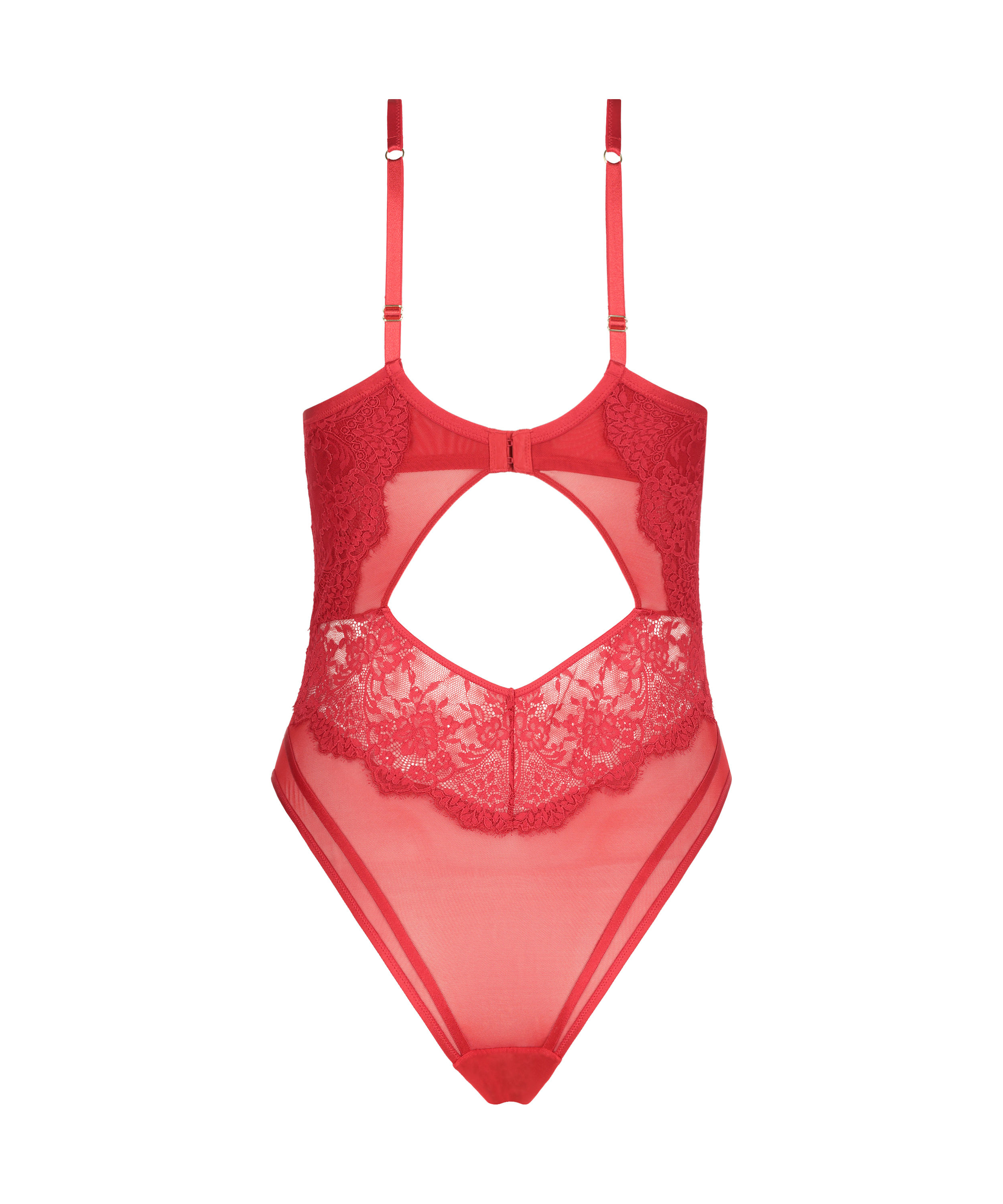 Bodi Effie Curvy, Rojo, main