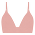 Triangular Bralette Smooth, Rosa