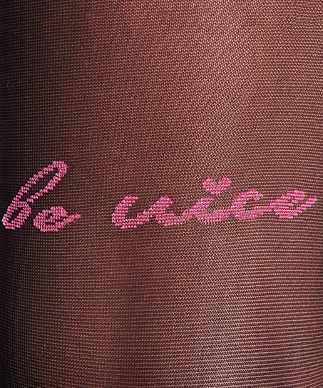 30 Denier Medias autoadhesivas Be Nice, Rosa