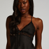 Top Cami Satén Marcela, Negro