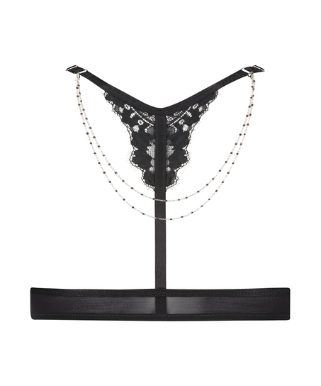 Sujetador Push-Up acolchado con aros Lorena, Negro