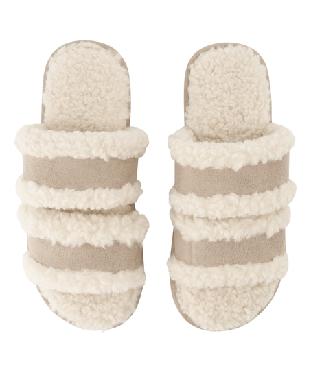 Pantuflas Hannah, Blanco