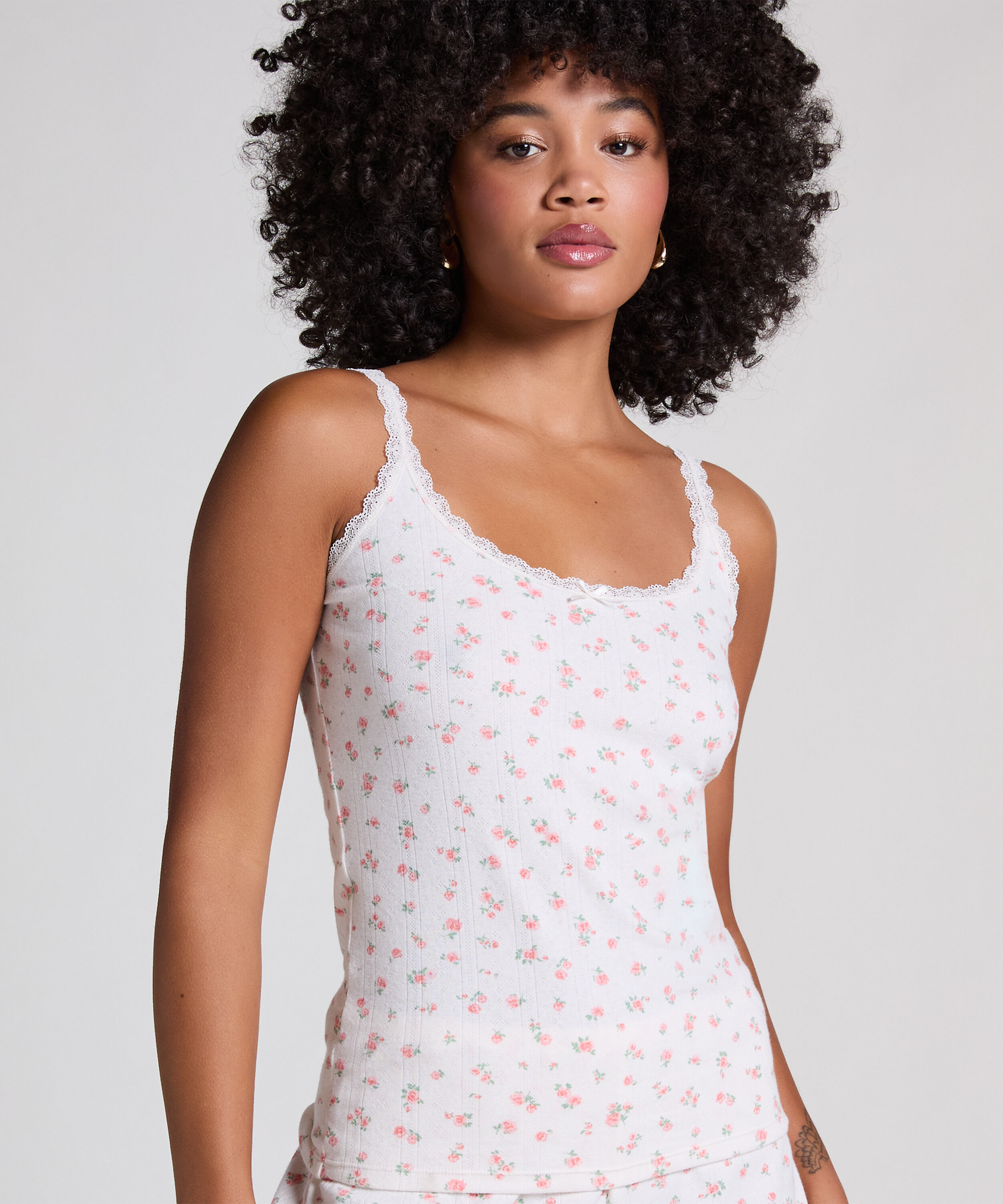 Conjunto de pijama Rib, Rosa