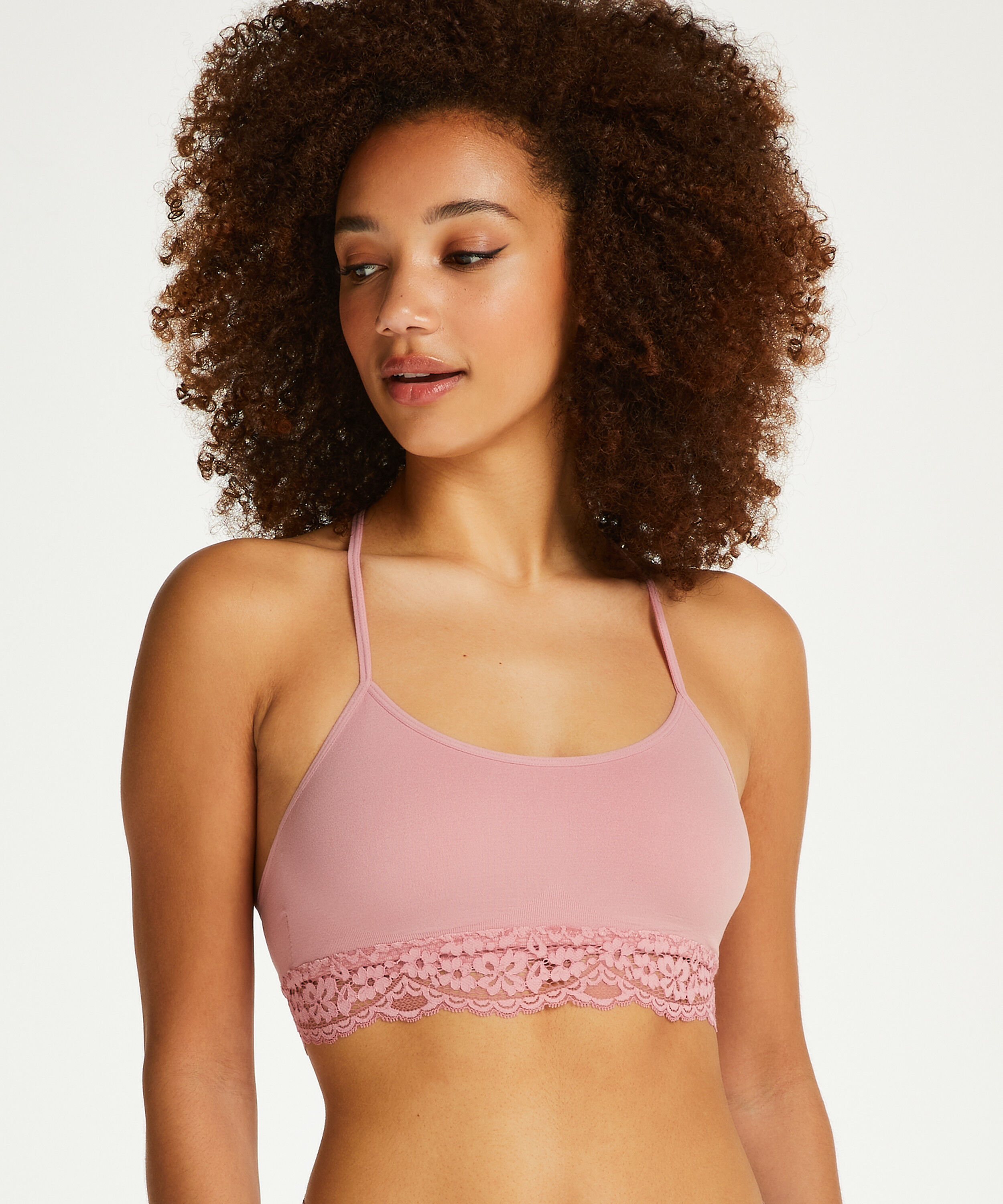 Bralette sin costuras Marine, Rosa