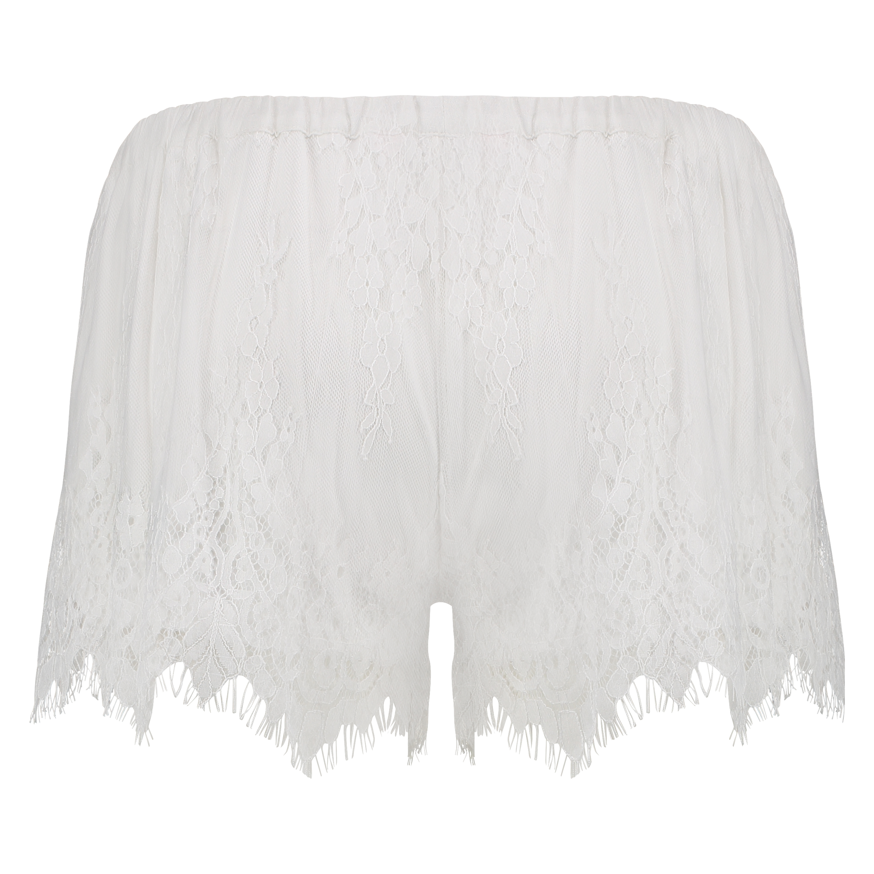 Pantal&oacute;n corto Lace, Blanco, main