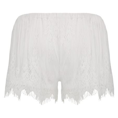Pantal&oacute;n corto Lace, Blanco