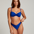 Top de bikini Bari, Azul