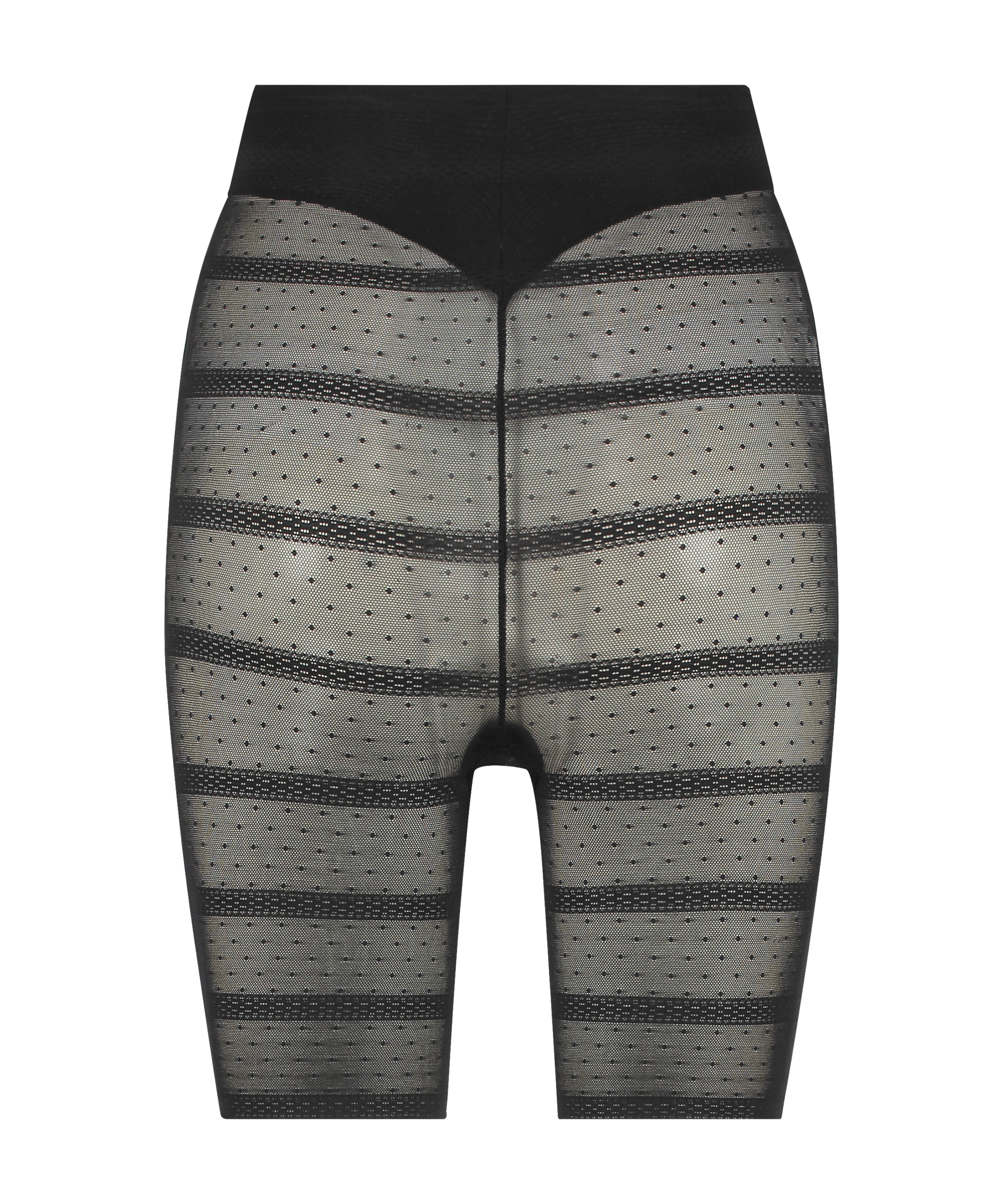 Pantalón pitillo de malla realzador reafirmante, Negro, main