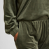 Pantal&oacute;n de pijama de terciopelo, Verde