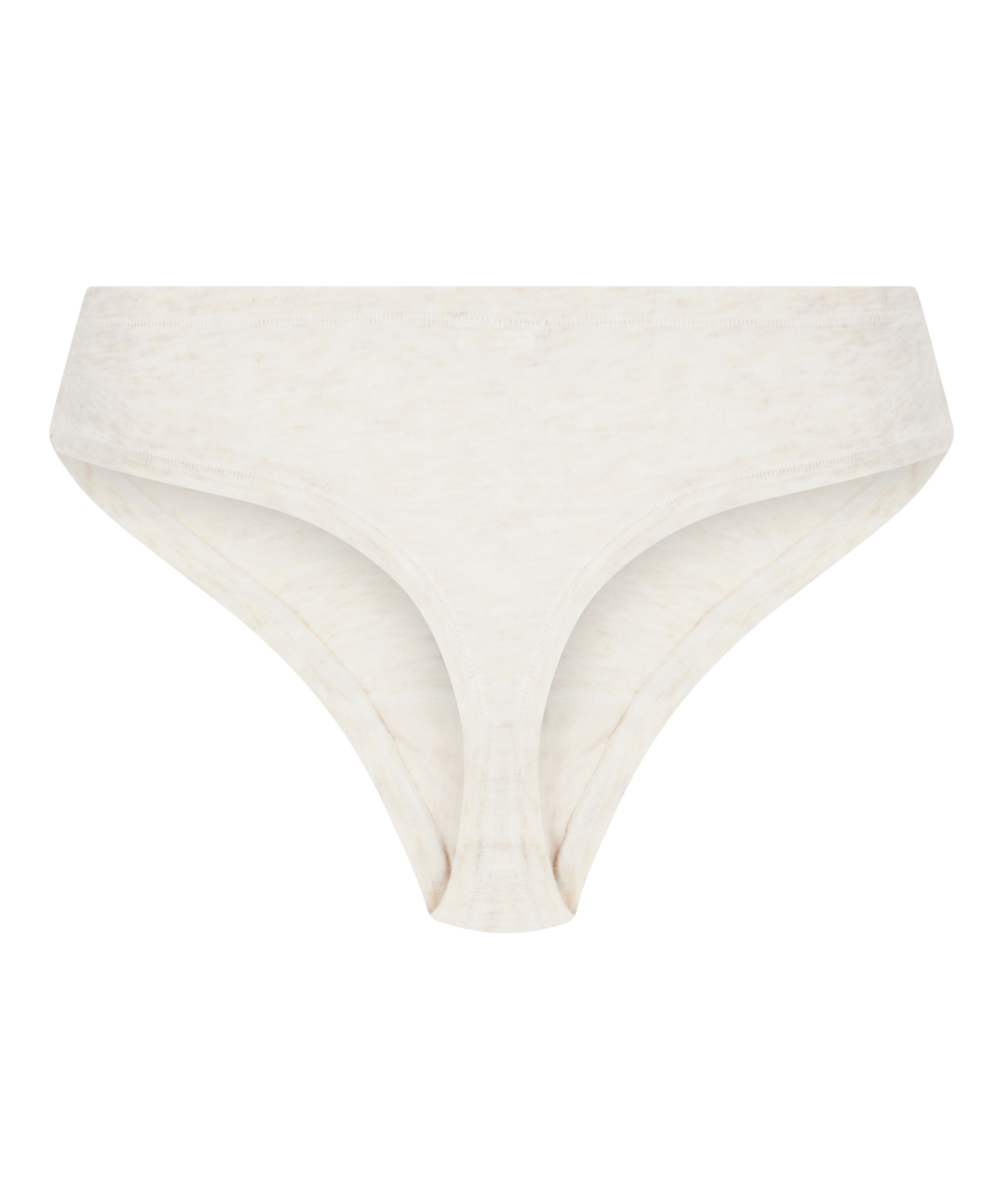 Tanga de algodón suave, Beige, main