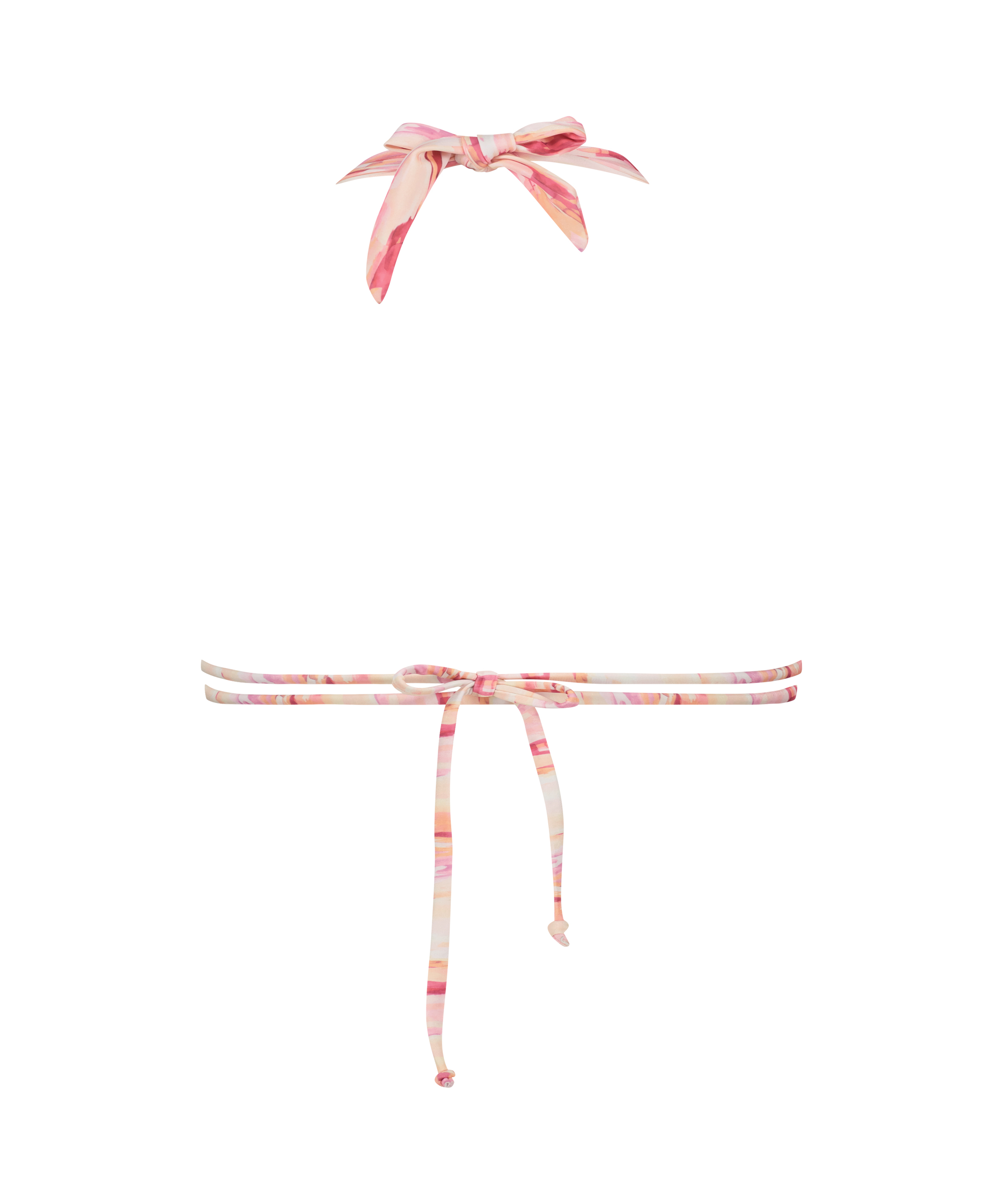 Top de bikini de triángulo Amalfi, Blanco, main