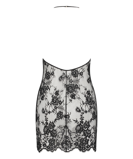 Vestido combinaci&oacute;n Mya, Negro