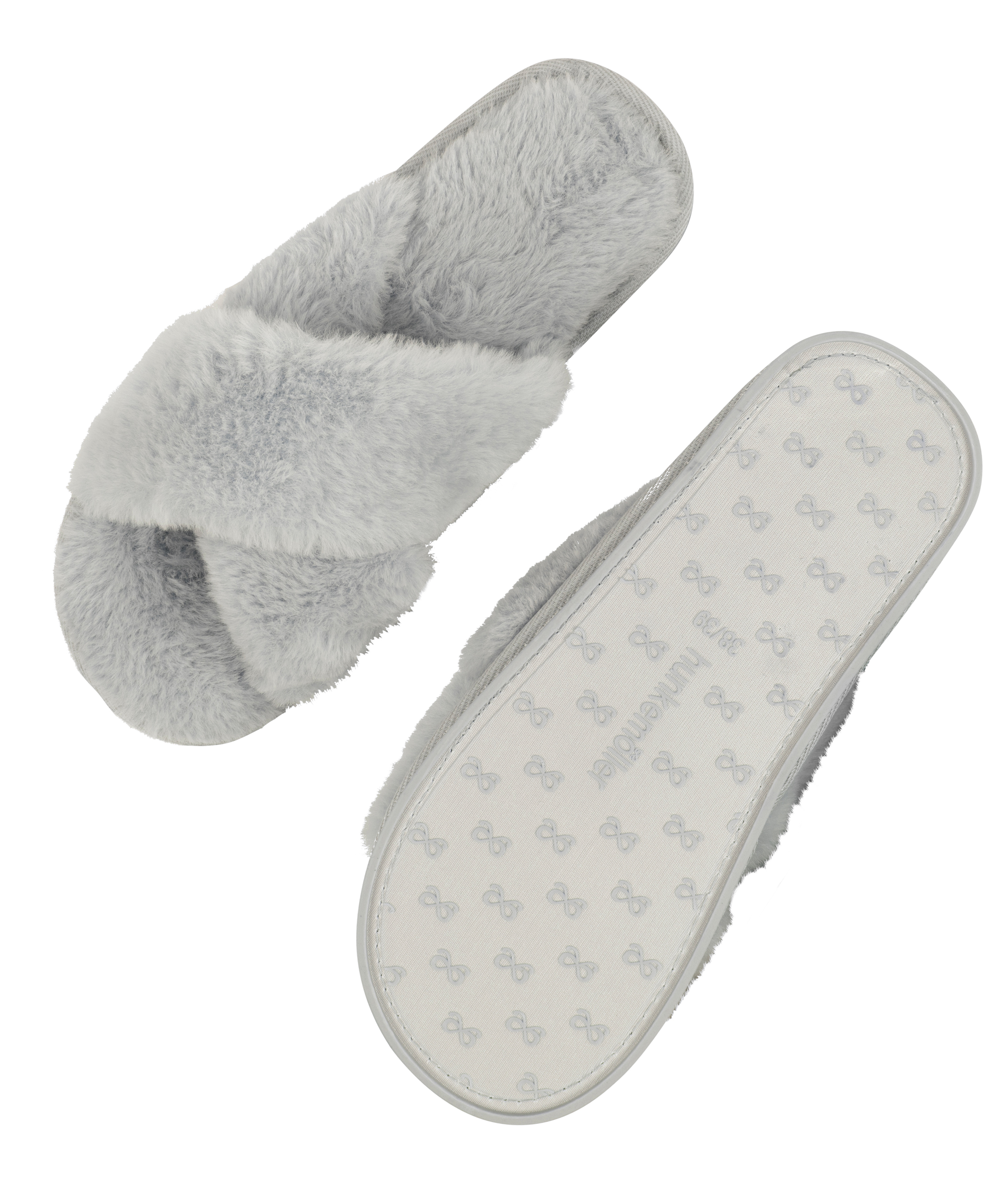 Pantuflas Lia, Gris, main