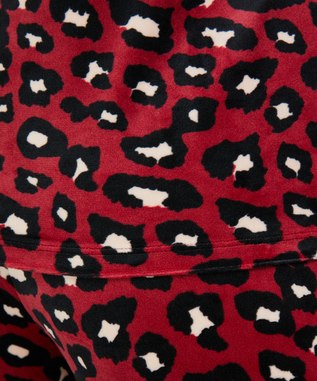 Top de terciopelo, Rojo