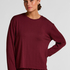 Pyjama Top Loose Pointelle, Rojo