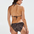 Braguita de Bikini Rio Leopard, Beige