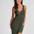 Vestido lencero Nora Lace, Verde