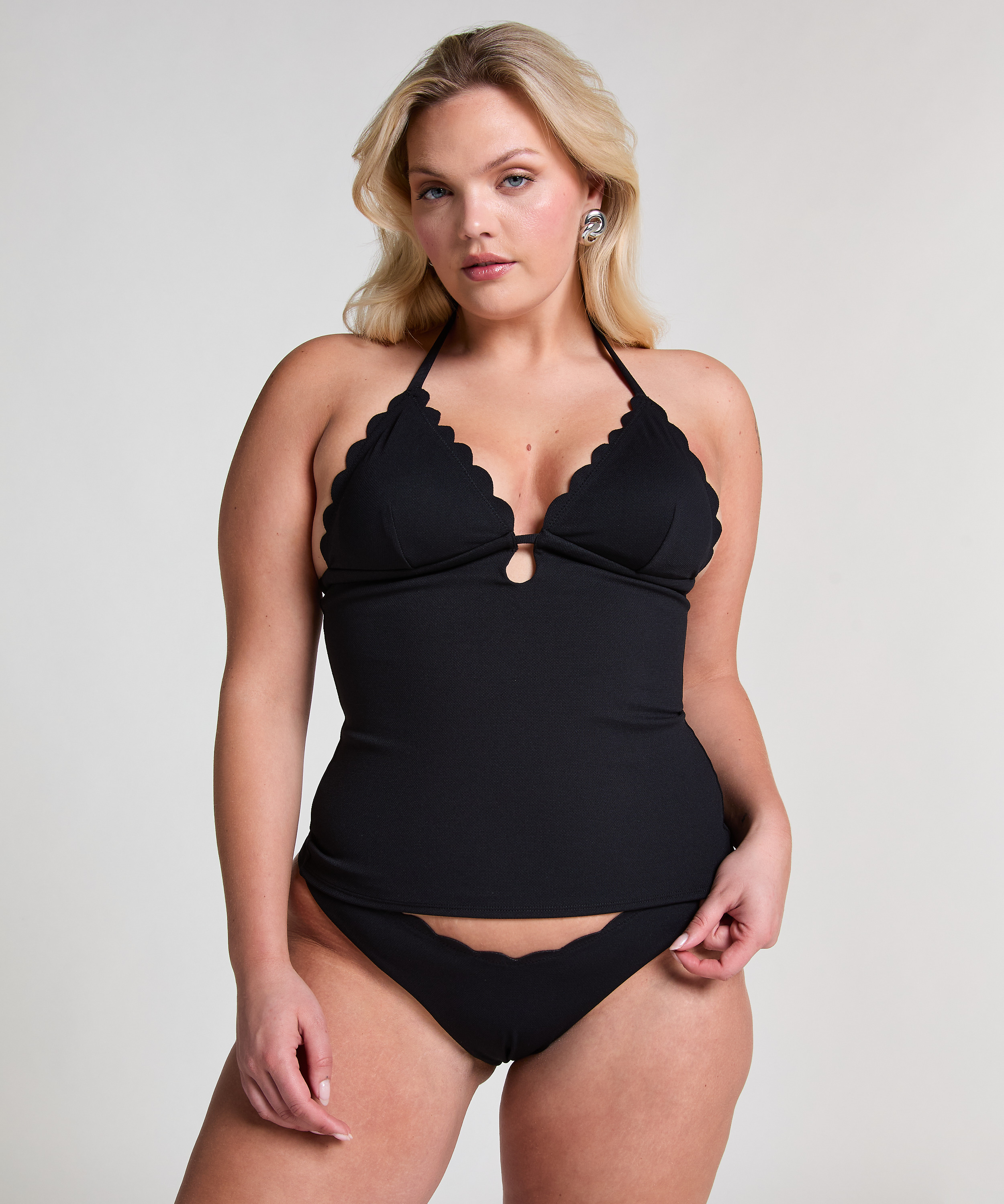 Tankini moldeador, Negro, main